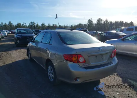 2010 Toyota Corolla Le из США, поврежденный, VIN 2T1BU4EE1AC296906